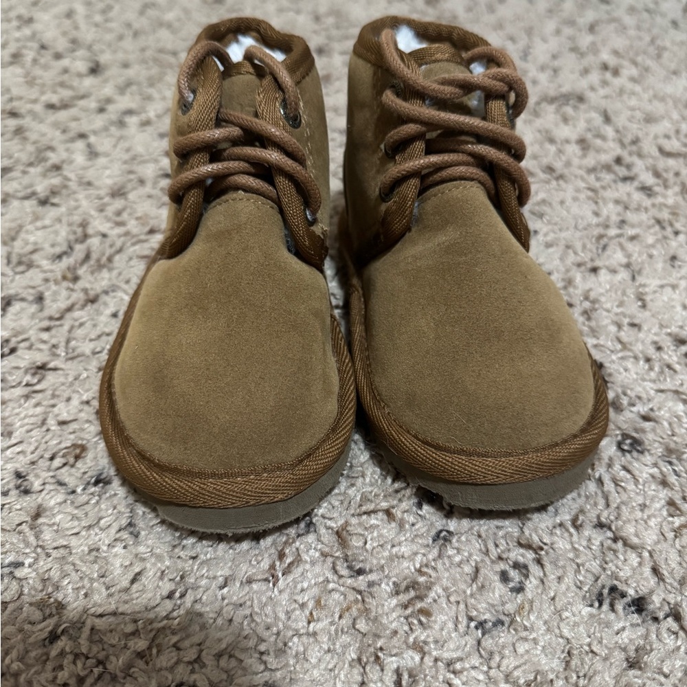 Nautica Brown Suede Baby Boots